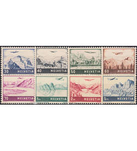 Schweiz Nr. 387-394 postfrisch Flugpost 1941