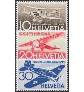 Schweiz Nr. 435-437 postfrisch Flugpost 1944