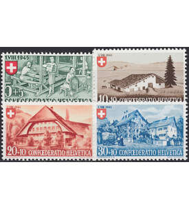 Schweiz Nr. 460-463 postfrisch Pro Patria 1945