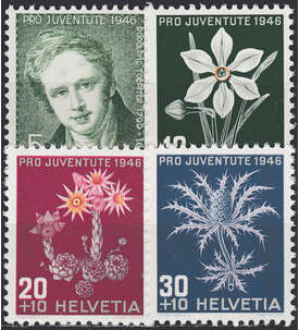 Schweiz Nr. 475-478 postfrisch Pro Juventute 1946
