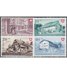 Schweiz Nr. 525-528 postfrisch Pro Patria 1949
