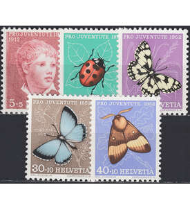 Schweiz Nr. 575-579 postfrisch Pro Juventute 1952