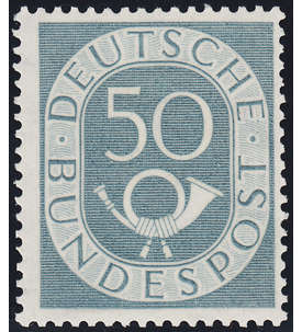 II BRD Nr. 134                 Posthorn 50 Pf.