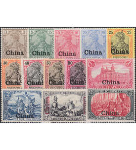Deutsche Post in China Nr. 15-27