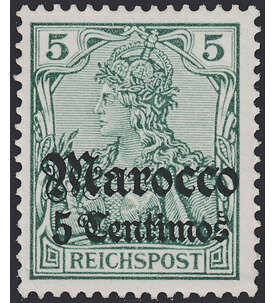 Deutsche Post in Marokko Nr. 20