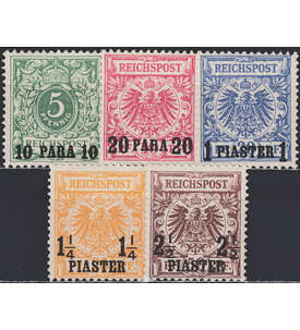 Deutsche Post in der Trkei Nr. 6-10