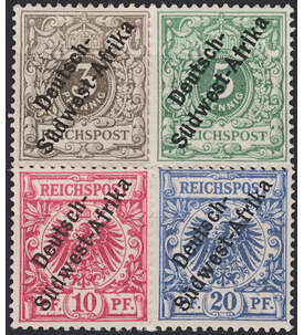 Deutsch-Sdwestafrika Nr. 1-4