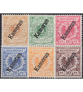 Kamerun Nr. 1-6