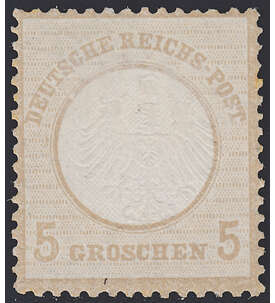 Deutsches Reich Nr. 6 ungestempelt Kleiner Brustschild-5 Gr.