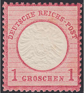 Deutsches Reich Nr. 19 ungestempelt Großer Brustschild-1 Gr.
