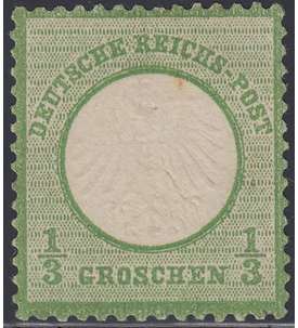 Deutsches Reich Nr. 2b ungestempelt Kleiner Brustschild-1/3 Gr.