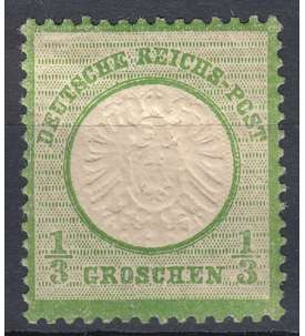 Deutsches Reich Nr. 17b ungestempelt Großer Brustschild-1/3 Gr.