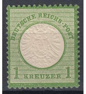 Deutsches  Reich Nr. 23b ungestempelt Großer Brustschild-1 Kr.