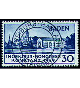 Französische Zone Baden Nr. 46 I gestempelt Konstanz