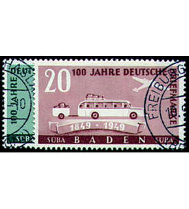 Franzsische Zone Baden Nr. 54-55 gestempelt Deutsche Briefmarken