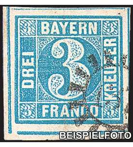 Bayern Nr. 2 gestempelt