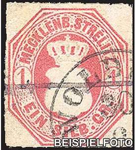 Mecklenburg-Strelitz Nr. 4 gestempelt