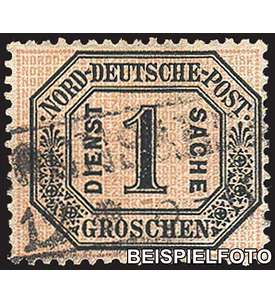 Norddeutscher Postbezirk Nr. D4 gestempelt