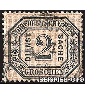 Norddeutscher Postbezirk Nr. D5 gestempelt