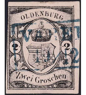 Oldenburg Nr. 7 gestempelt