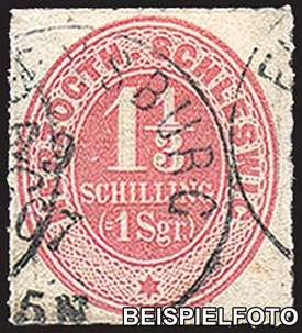 Schleswig-Holstein Nr. 15 gestempelt