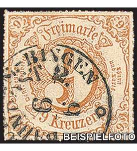 Thurn und Taxis Nr. 54 gestempelt