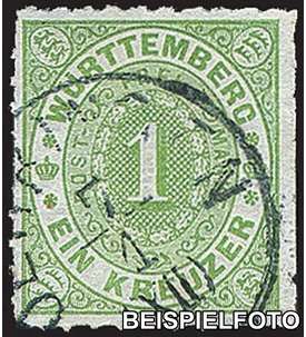 Wrttemberg Nr. 36 gestempelt