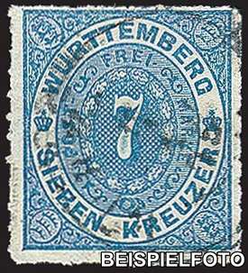 Wrttemberg Nr. 39 gestempelt