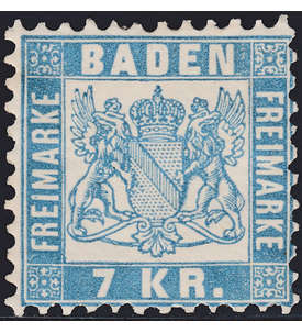 Baden Nr. 25 b postfrisch