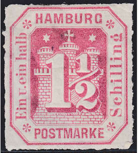 Hamburg Nr. 21 postfrisch