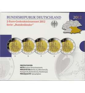 Deutschland - 2 Euro ADFGJ PP  Schlo� Neuschwanstein
