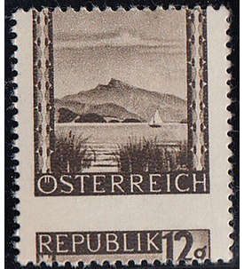 sterreich Nr. 747 postfrisch Fehldruck