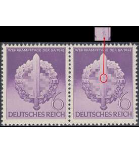 Deutsches Reich Nr. 818III postfrisch Plattenfehler