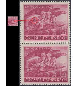 Deutsches Reich Nr. 908 X postfrisch ** Plattenfehler