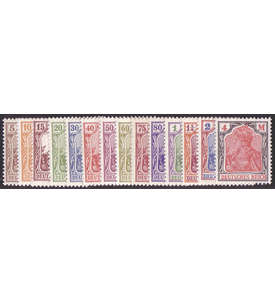   Deutsches Reich Nr. 140-153 Germania 1920
