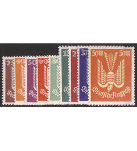   Deutsches Reich Nr. 210-218 Flugpost Holztaube 1922