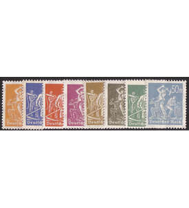   Deutsches Reich Nr. 238-245 Arbeiter 1922/23
