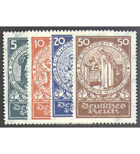 II Dt. Reich Nr. 351-354       Nothilfe 1924