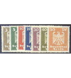 II Deutsches Reich Nr. 355-361 Flugpost Reichsadler 1924