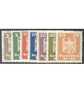 Deutsches Reich Nr. 355-361 Reichsadler