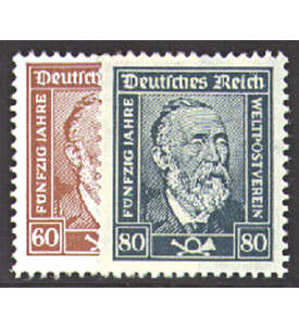 II Deutsches Reich Nr. 362-363 Stephan 1924
