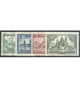 II Deutsches Reich Nr. 364-367 Bauten 1924