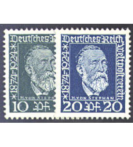 Deutsches Reich Nr. 368-369 50 Jahre Weltpostverein