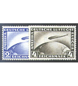 Deutsches Reich Nr. 423-424 Luftschiff Graf Zeppelin