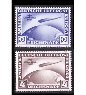Deutsches Reich Nr. 438-439 Zeppelin-Sdamerikafahrt