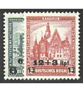 Deutsches Reich Nr. 463-464 Nothilfe berdrucke