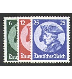 Deutsches Reich Nr. 479-481 Friedrich der Große