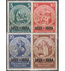 Deutsches Reich Nr. 508-511          Nothilfe Blockeinzelwerte
