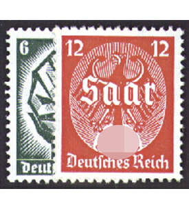 Deutsches Reich Nr. 544-545 Saarabstimmung
