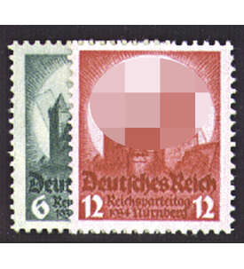 II Deutsches Reich Nr. 546-547 Nrnberger Parteitag 1934